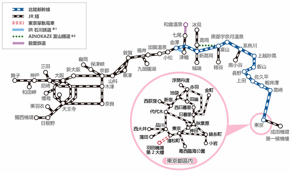 日本jr交通介紹 北陸新幹線 從東京去輕井澤 長野 富山 金澤更方便啦 樂活的大方 旅行玩樂學