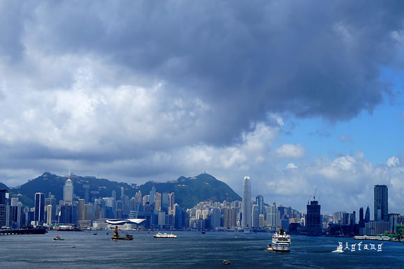 香港拍景私房景點 啟德郵輪碼頭公園 無敵維港視野 很漂亮的碼頭大樓 樂活的大方 旅行玩樂學