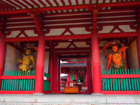 大阪自由行 四天王寺 五重塔 本坊庭園 隨走散策 樂活的大方 旅行玩樂學