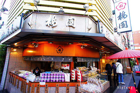 日本 東京 淺草雷門梅園 日式和菓子專門店 百年甘甜味 樂活的大方 旅行玩樂學